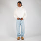 CRTV DEPT. MOGUL BOXY HOODIE – White