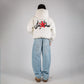 CRTV DEPT. MOGUL BOXY HOODIE – White