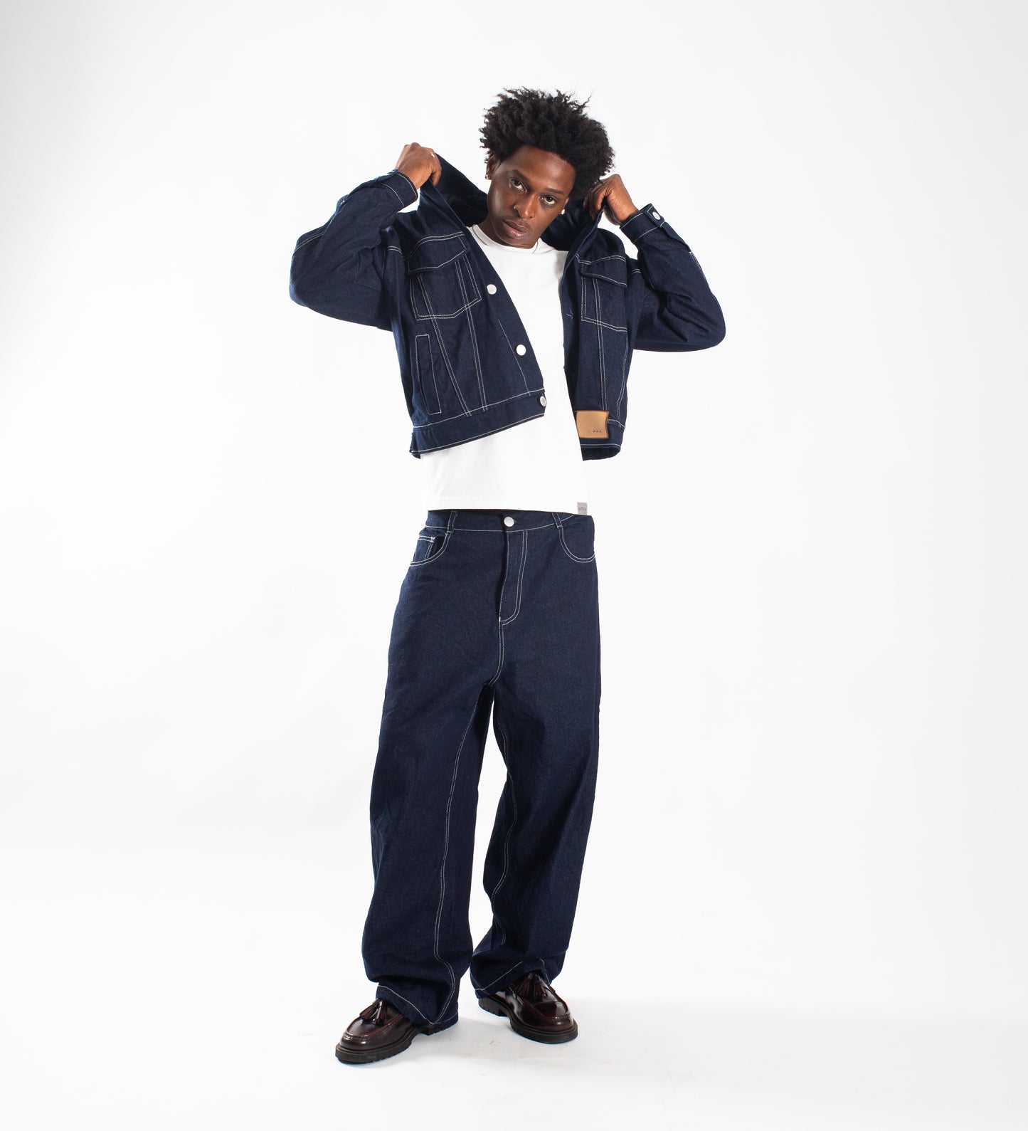 STRTN® CRTV DEPT DENIM PANTS V.II – Raw Blue