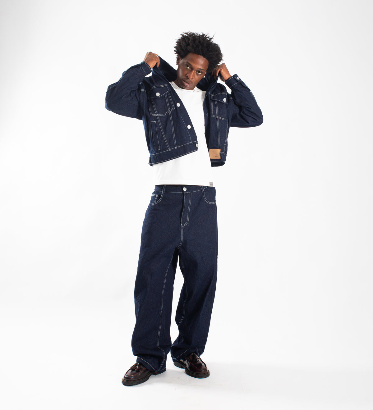 STRTN® CRTV DEPT DENIM PANTS V.II – Raw Blue