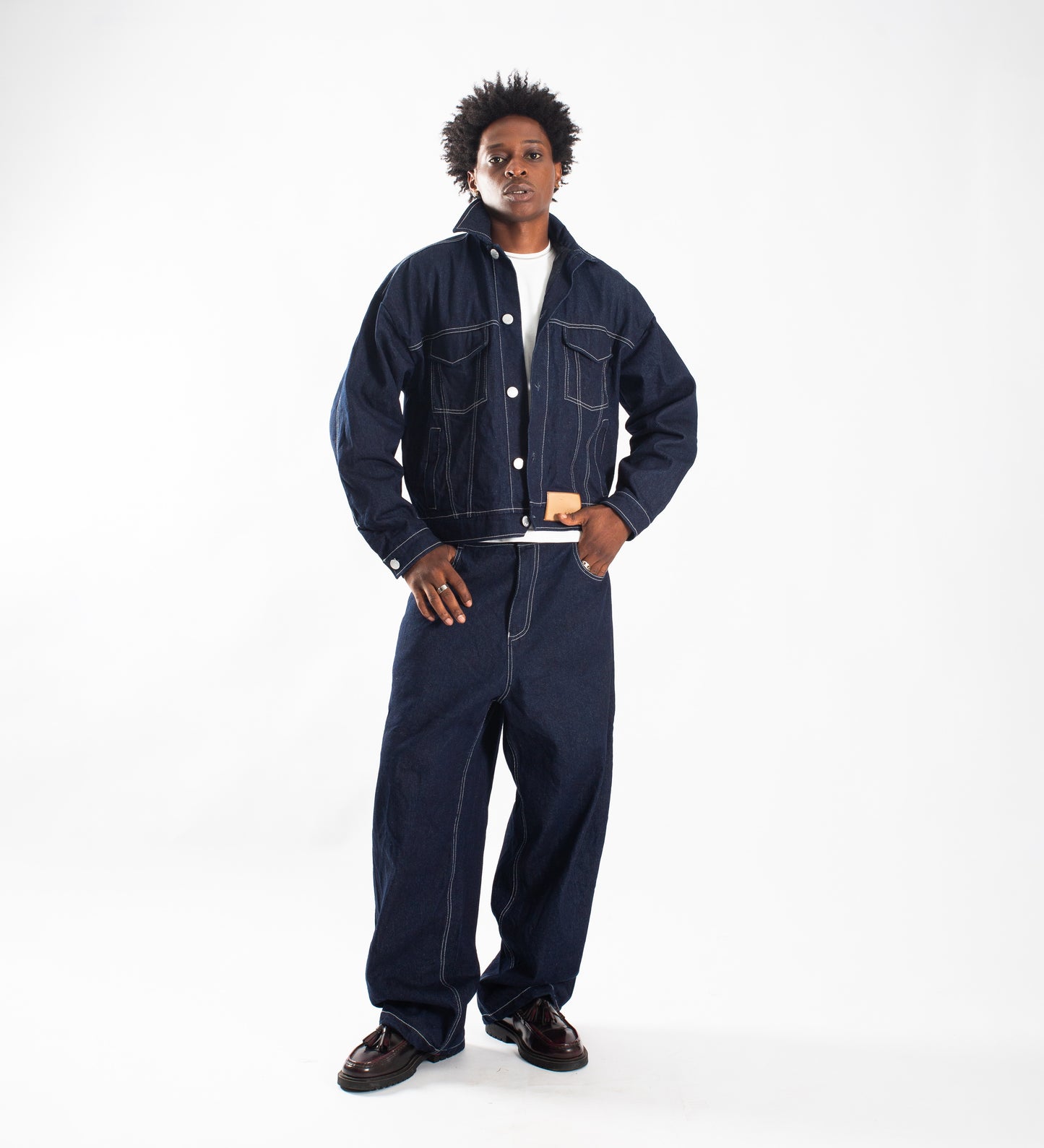 STRTN® CRTV DEPT DENIM PANTS V.II – Raw Blue