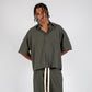 STRTN® CRTV DEPT. LINEN SHIRT – Khaki