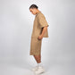 HOT SEASON HEAVYWEIGHT OVERSHIRT – Tobacco