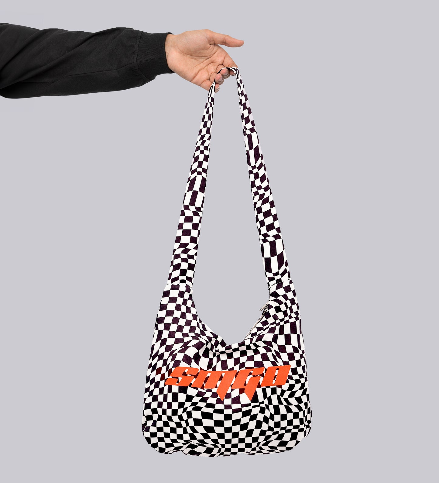 RACING ZIPPER TOTE