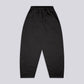 PLEATED BAGGY LINEN PANTS – Onyx