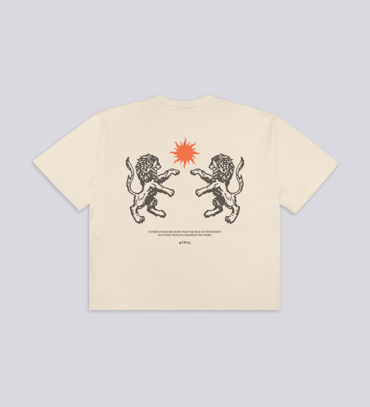 HEAT T-SHIRT – Cream