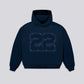 CRTV DEPT. RIVET HOODIE – Midnight Blue
