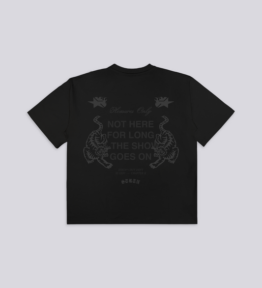 PLEASURES ONLY T-SHIRT – Black