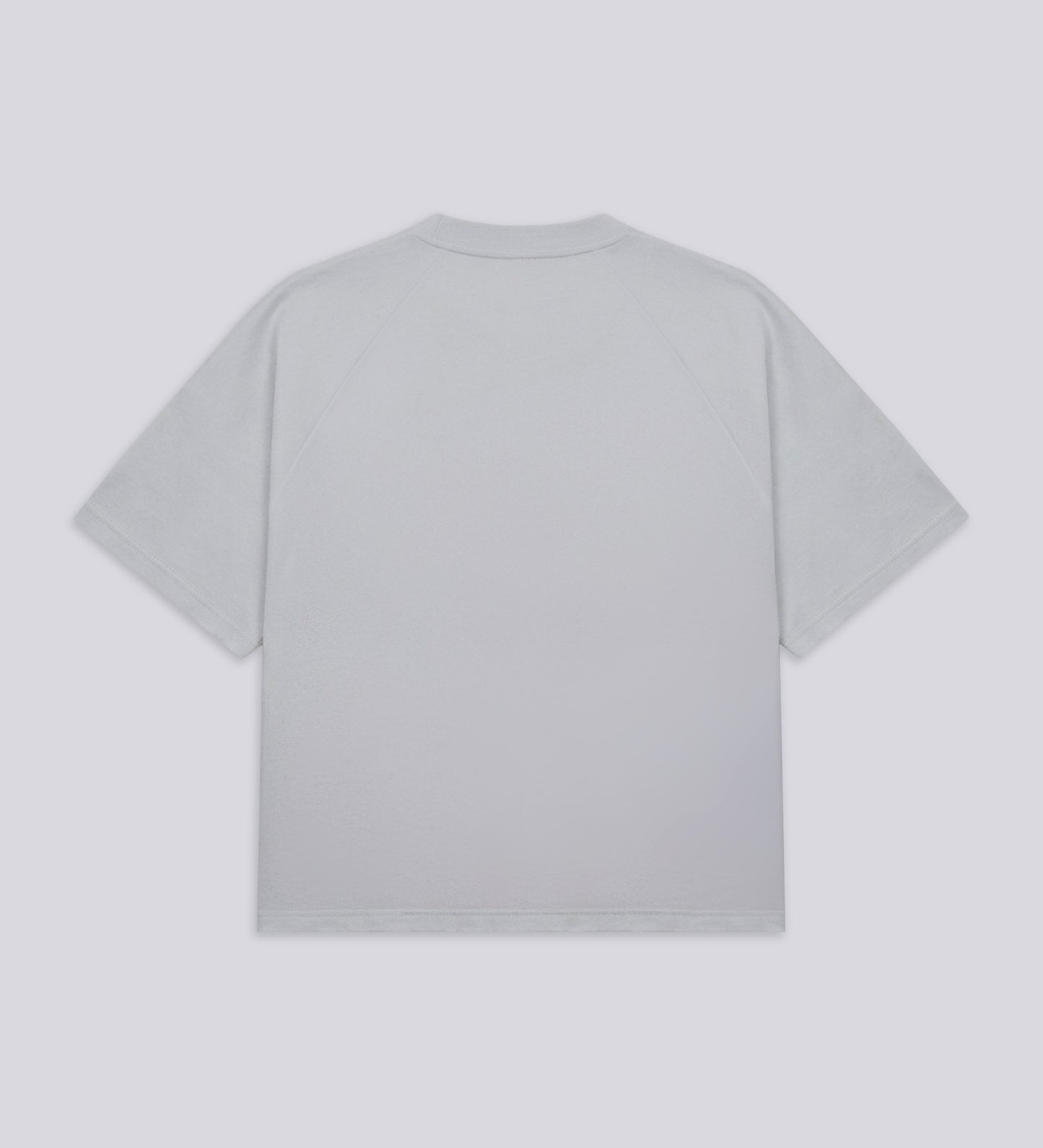 CRTV DEPT. BOXY TEE – Light Gray