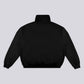STRTN® BOXY HALF-ZIP – Black