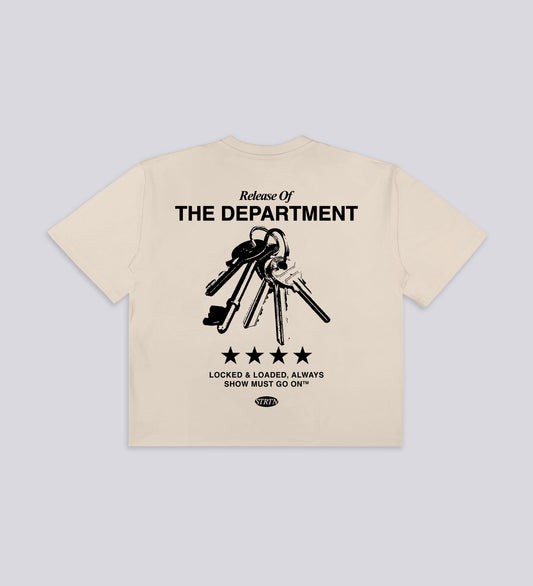 LOCKED & LOADED T-SHIRT – Cream