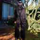 OUTLAW SET ZIP-UP HOODIE - Black