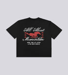 ALL ABOUT MOMENTUM T-SHIRT – Black