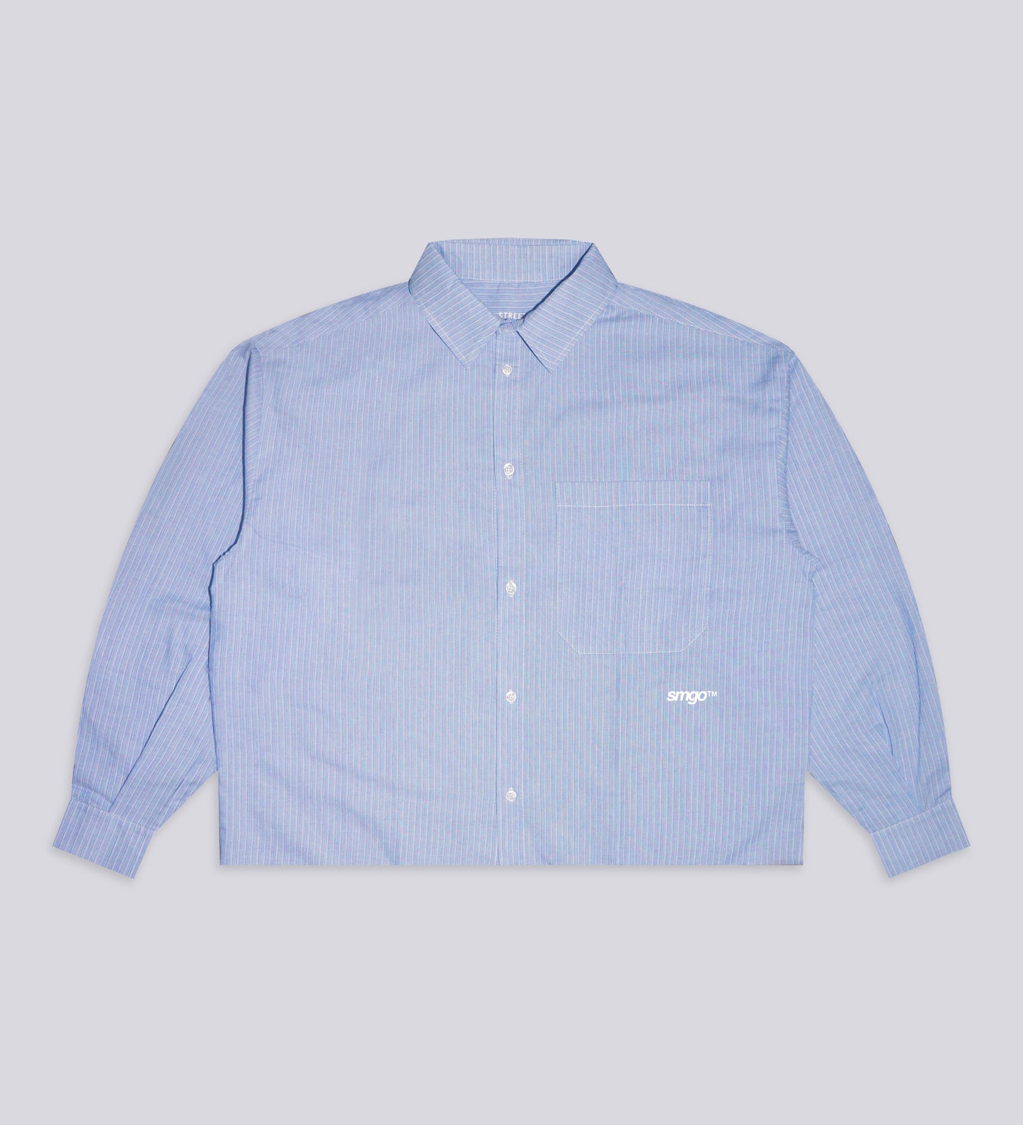 CRTV DEPT. STRIPED LONG SLEEVE POPLIN SHIRT