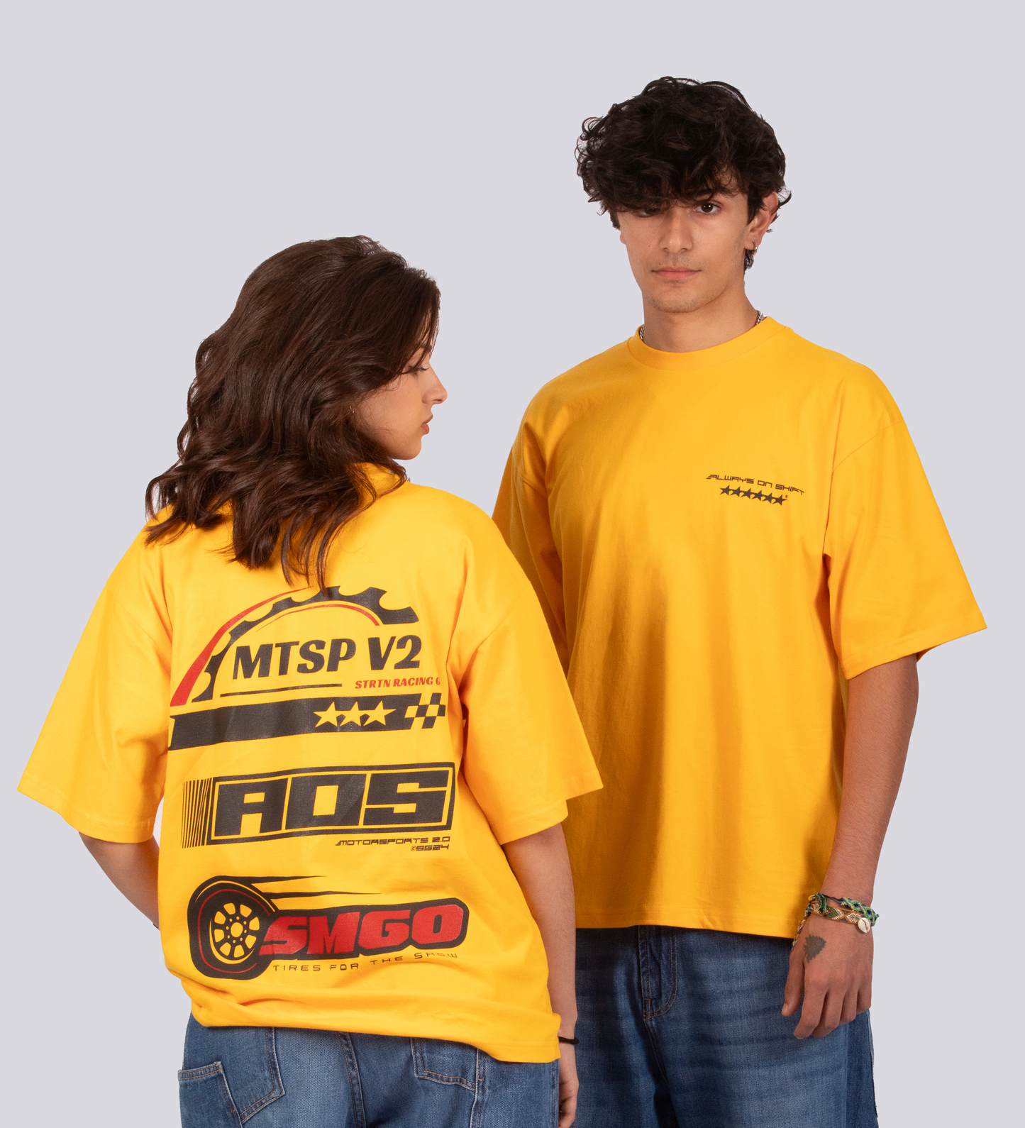 ALWAYS ON SHIFT T-SHIRT – Mustard