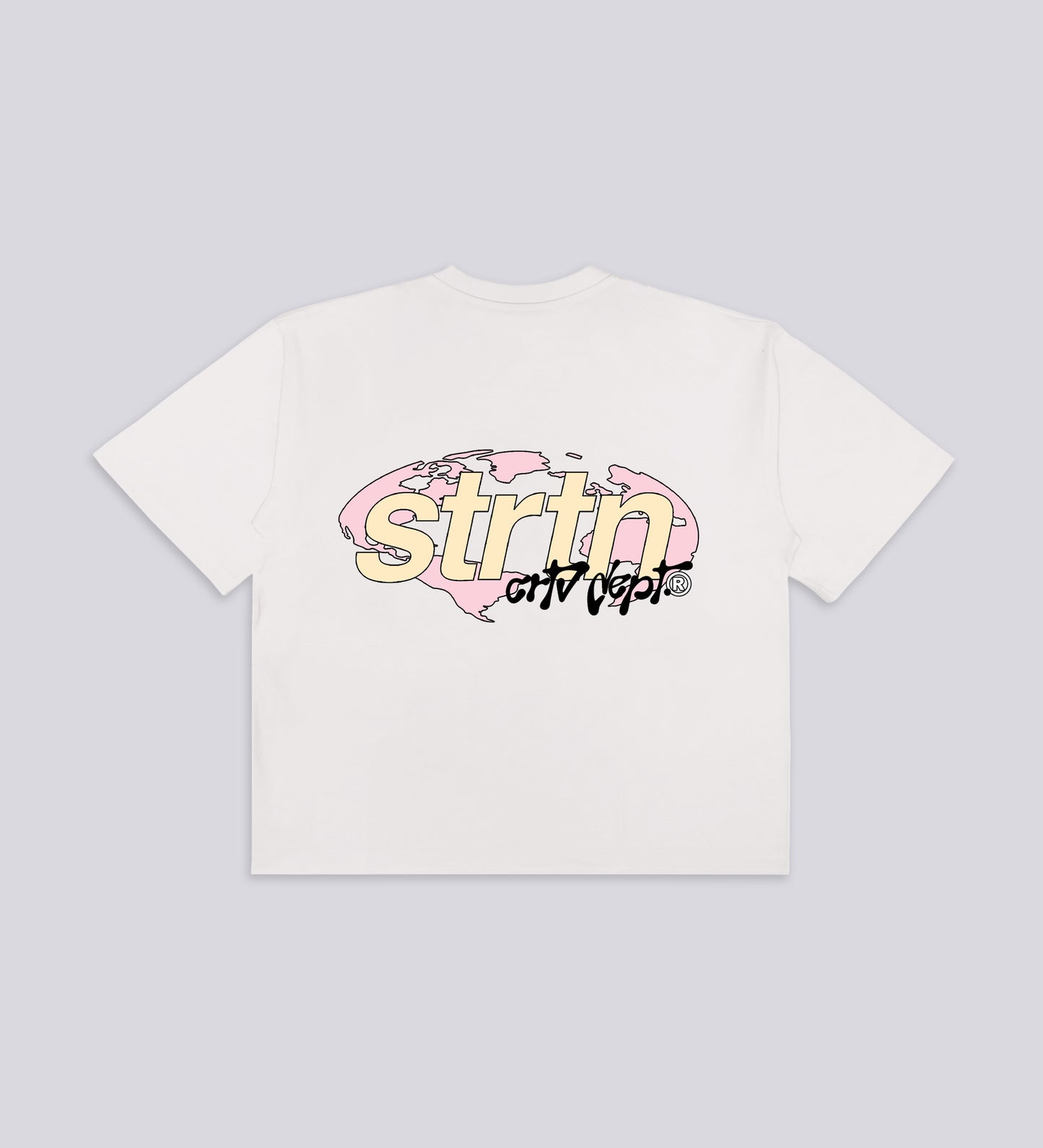 GLOBAL MOVEMENT HEAVYWEIGHT T-SHIRT – Off White