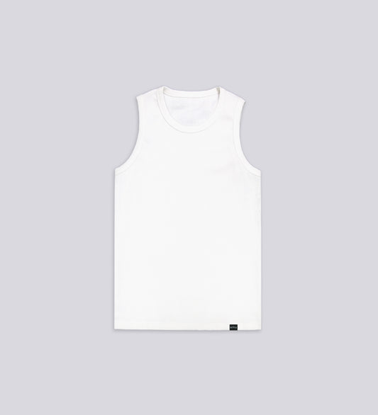 STRTN RIBBED TANK TOP – Off White