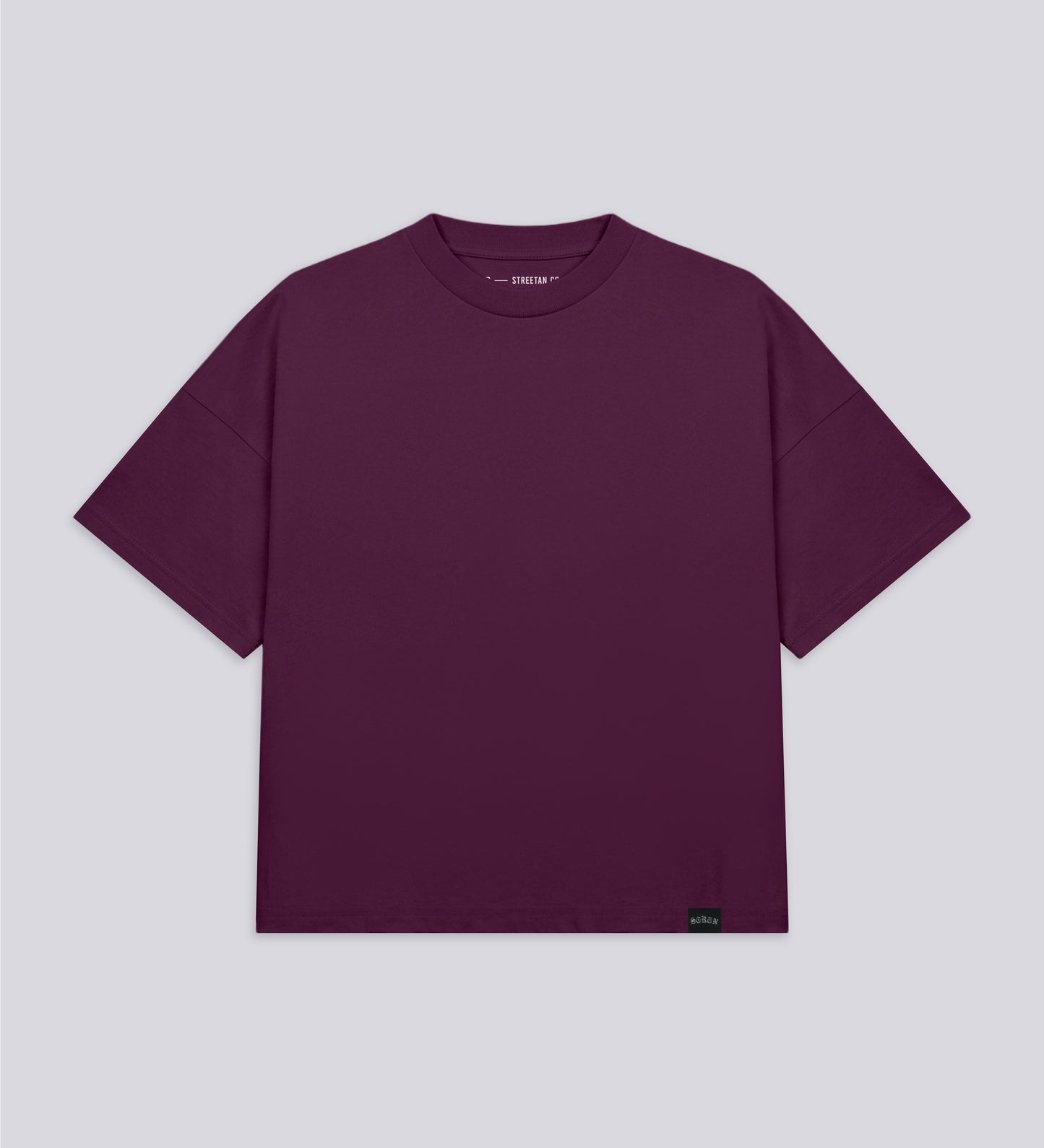 CORE BOXY HEAVYWEIGHT T-SHIRT – Burgundy
