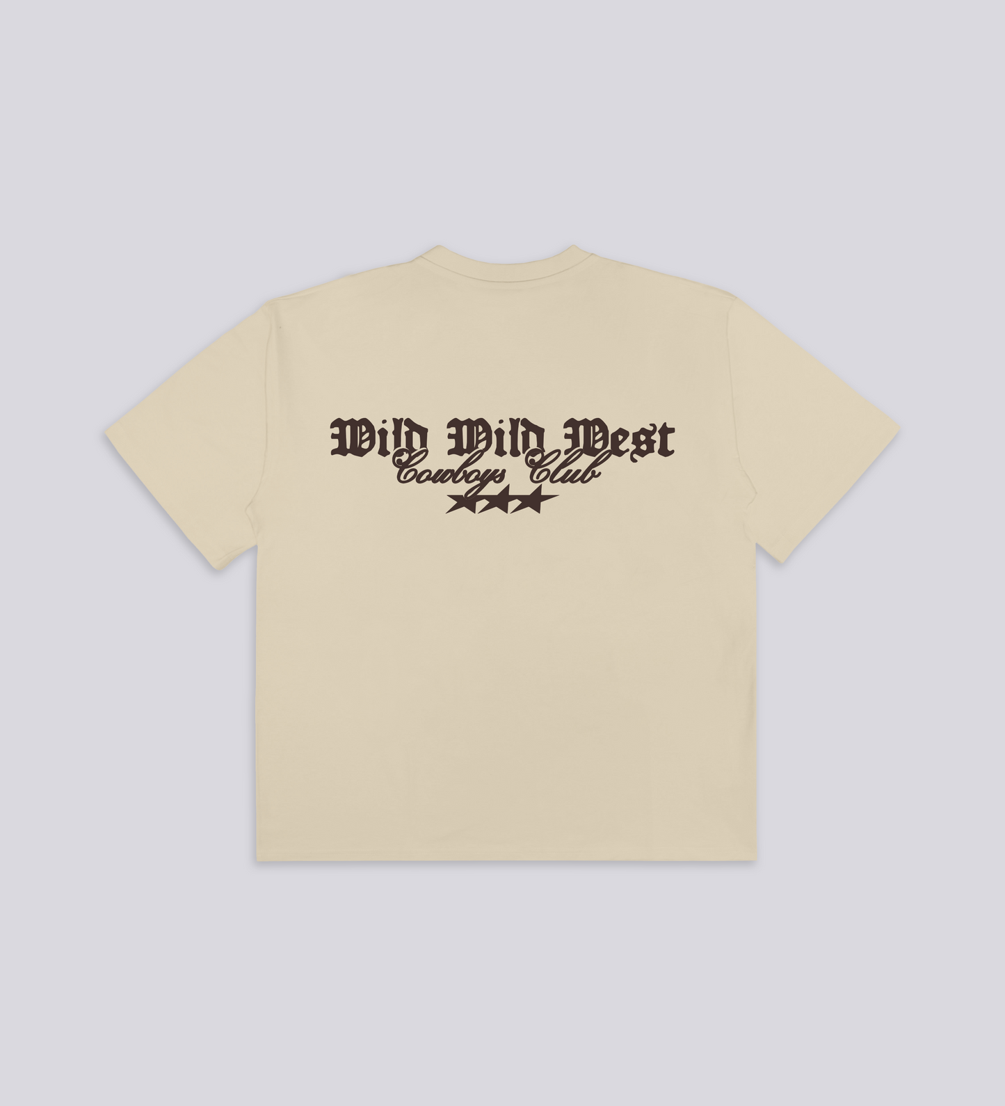 COWBOYS CLUB T-SHIRT – Cream