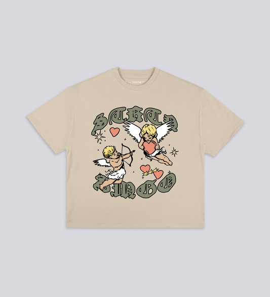 HEAVEN LOVE STORY V2 HEAVYWEIGHT T-SHIRT – Cream