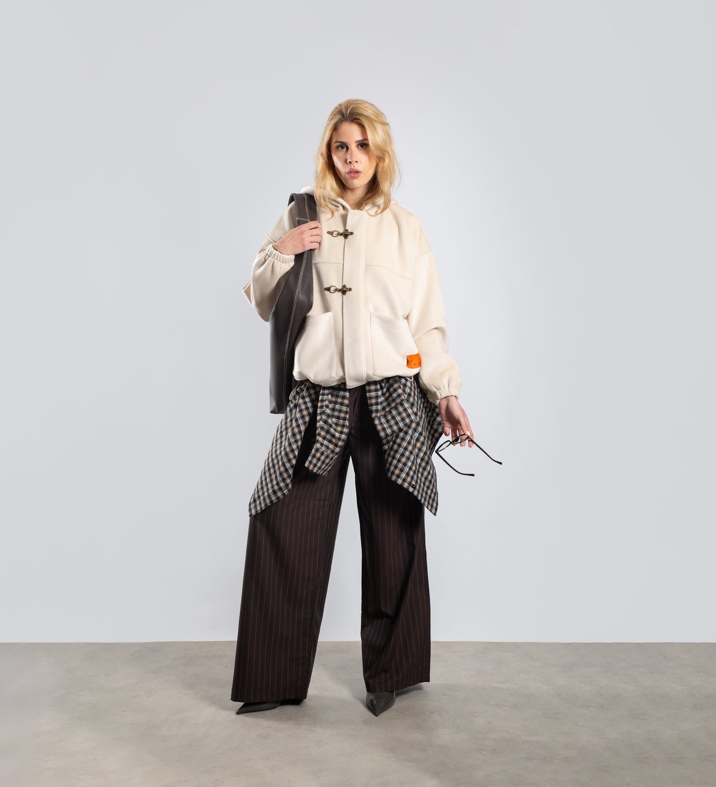 WOMEN'S FIREMAN CLASP SOFT-TECH JACKET – Cream