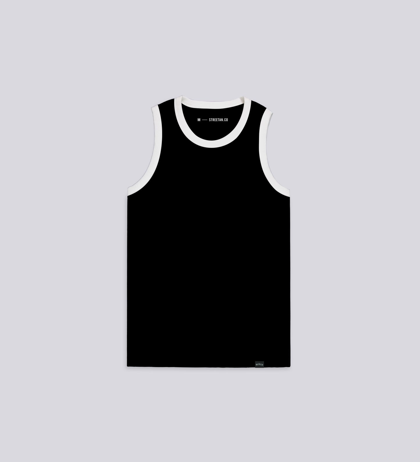 STRTN® CORE TANK TOP – Black/White