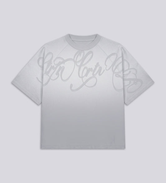 CRTV DEPT. HEAVYWEIGHT BOXY TEE – Light Gray