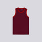 STRTN® CORE TANK TOP – Burgundy/Red