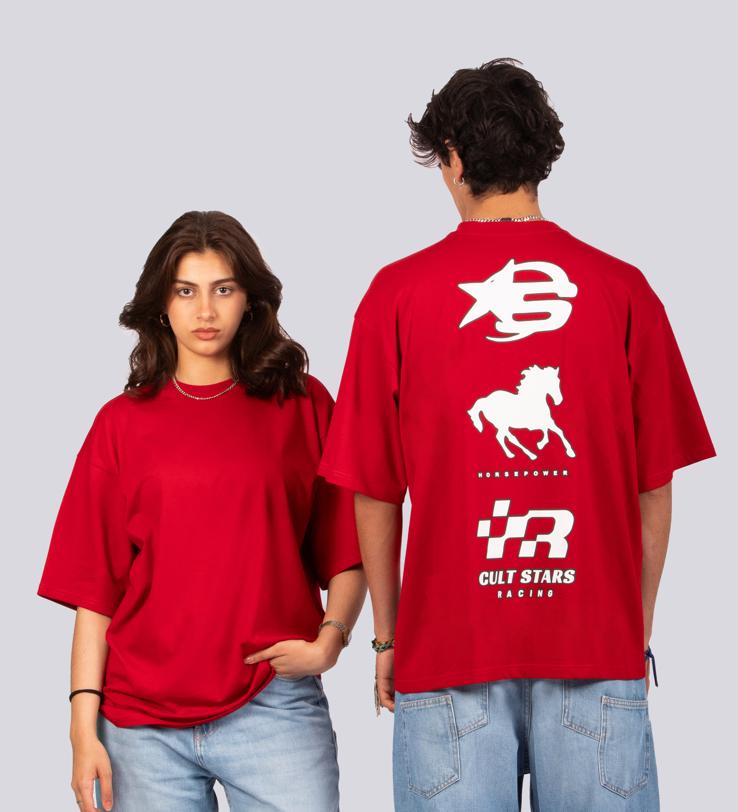 HORSEPOWER T-SHIRT – Chili Red