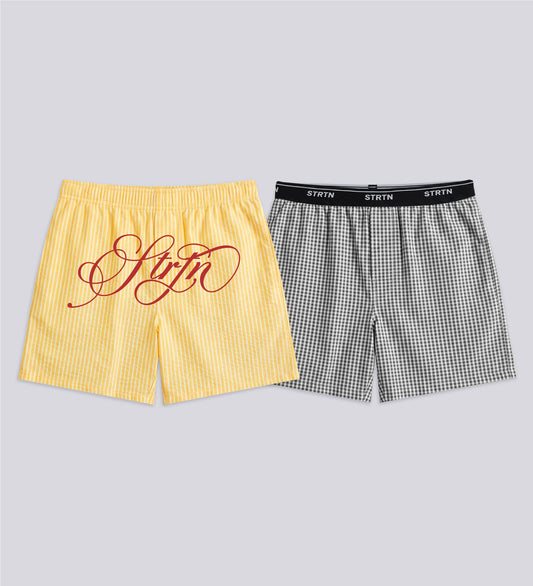 PACK OF 2 UNISEX POPLIN BOXERS I