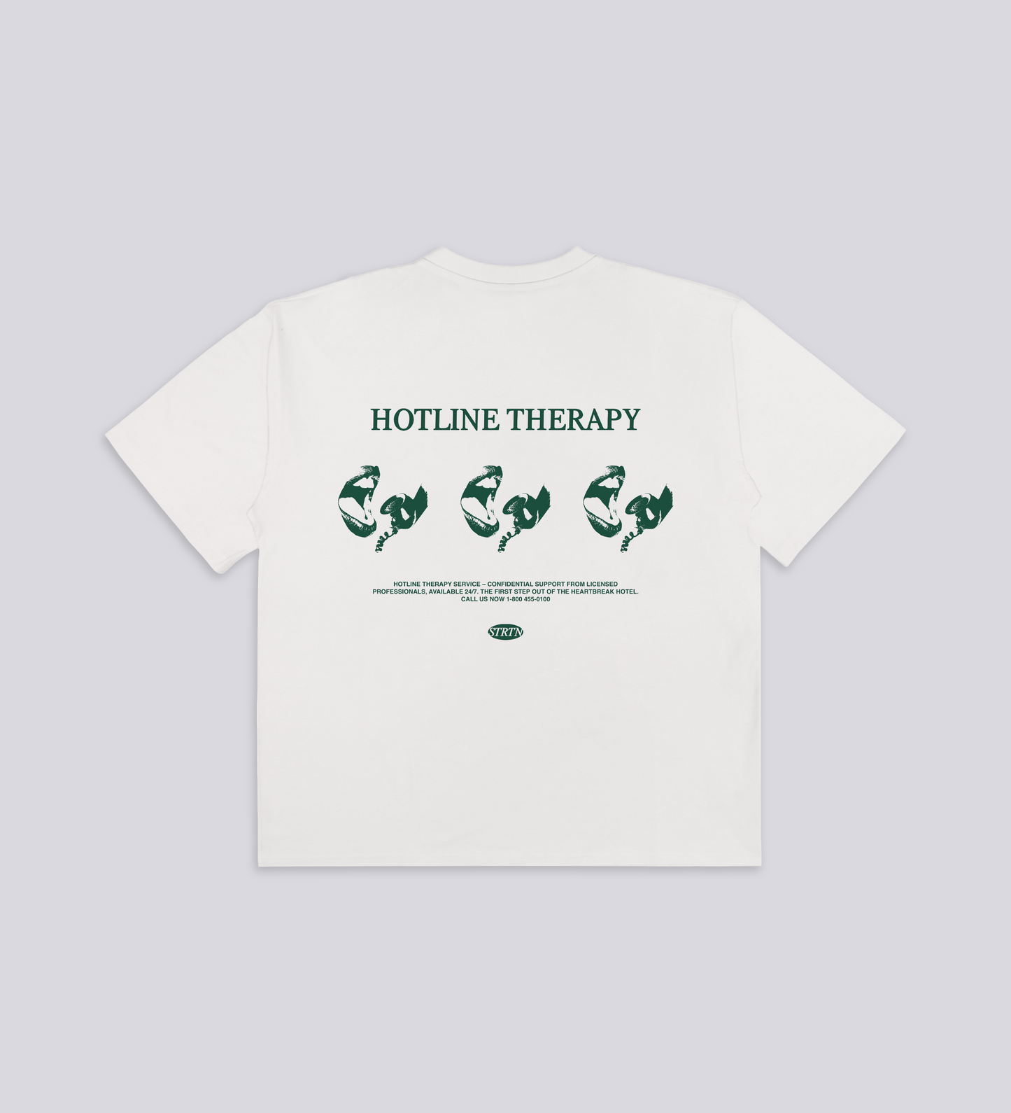 HOTLINE THERAPY T-SHIRT – White