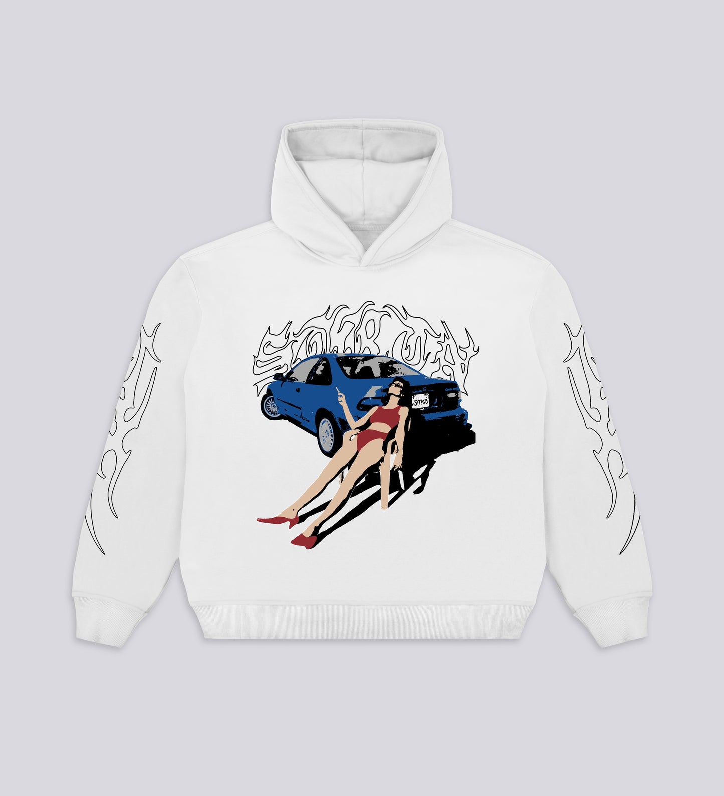 UNFAZED HOODIE – Off White