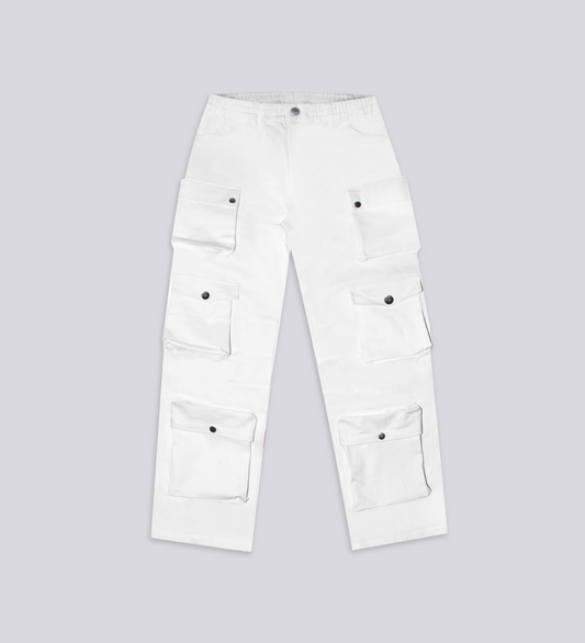 CULT SUPPLY CARGO PANTS – Off White