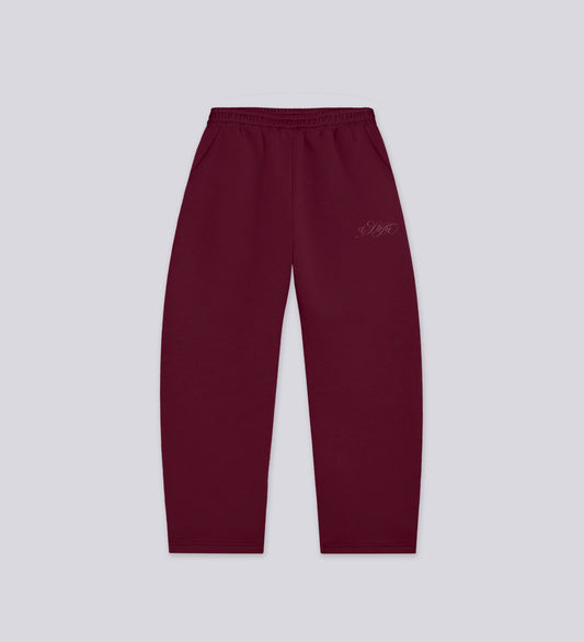 STRTN BAGGY SWEATPANTS – Burgundy