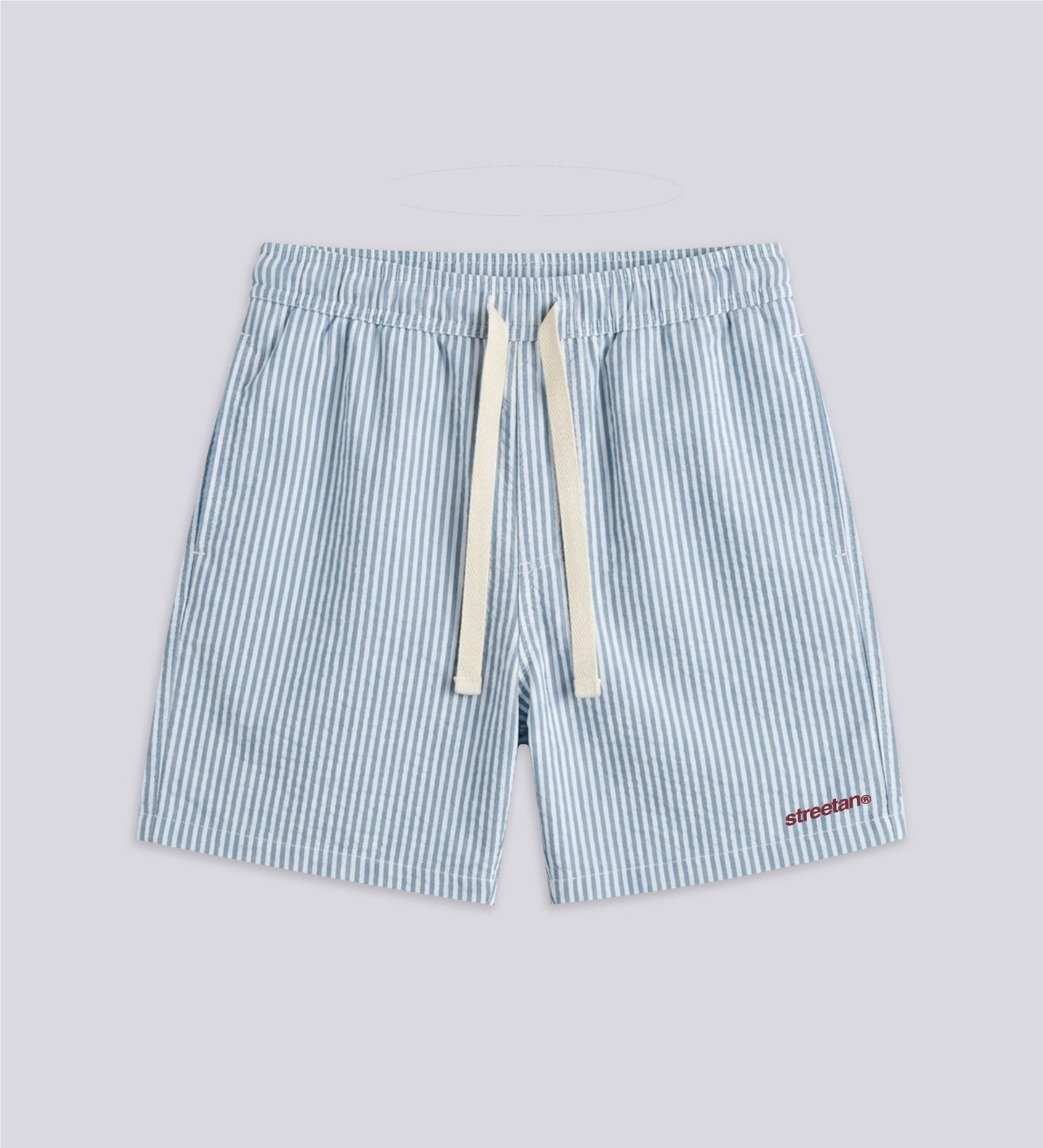 STRTN® SWIMSHORTS – Striped Blue II