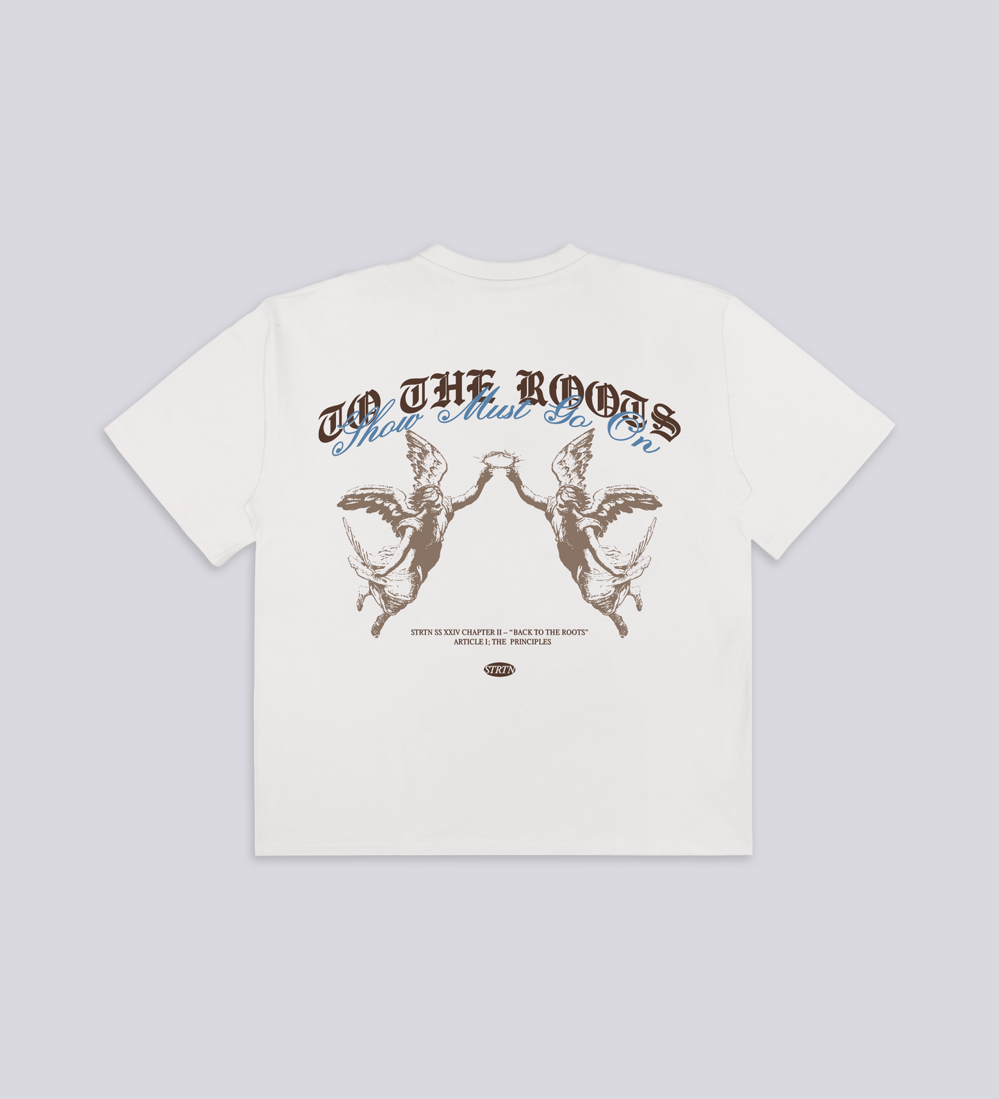 TO THE ROOTS T-SHIRT – White