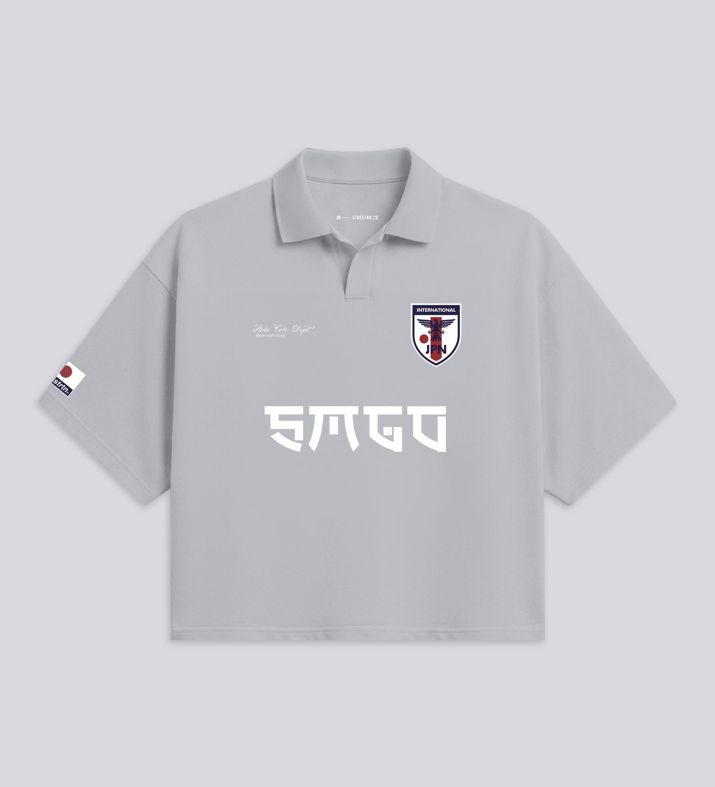 CRTV DEPT. JAPAN HEAVYWEIGHT POLO – Light Gray