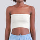 WOMEN'S CROPPED BAND - White