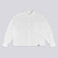 CRTV DEPT. LONG SLEEVE LINEN SHIRT – Off White