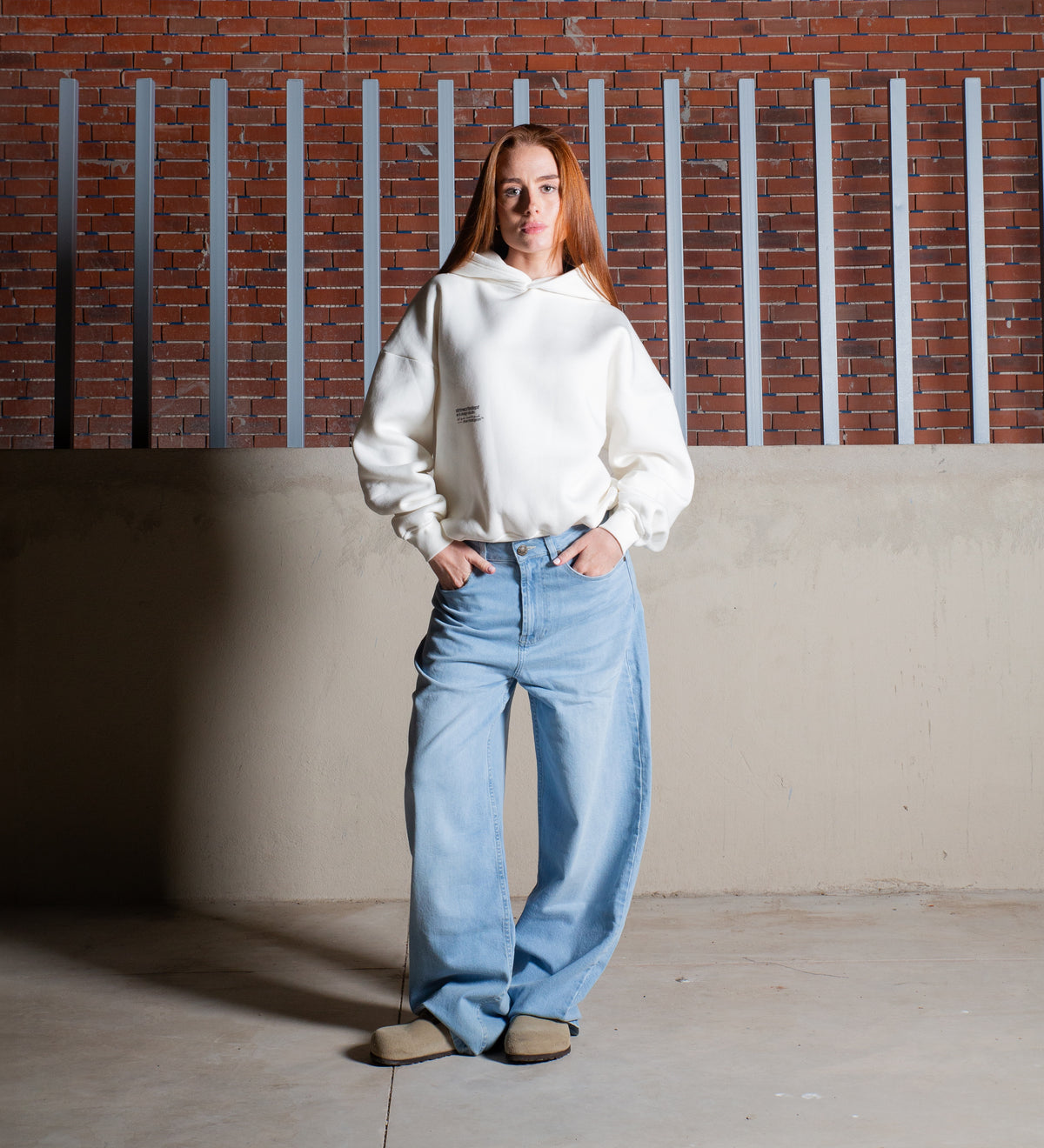 DUST 'N GRIT HOODIE – Off White