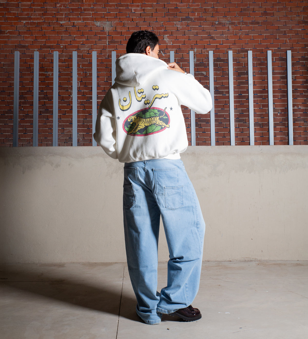 DUST 'N GRIT HOODIE – Off White