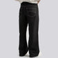 BURLINGTON FLARED PANTS - Dark Gray