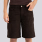 SMGO WORLDWIDE JORTS - Dark Brown