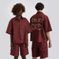 SEASONAL FEELINGS HEAVYWEIGHT SHIRT - Maroon