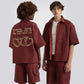 SEASONAL FEELINGS HEAVYWEIGHT SHIRT - Maroon