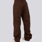 SCORIA BAGGY PANTS – Dark Brown