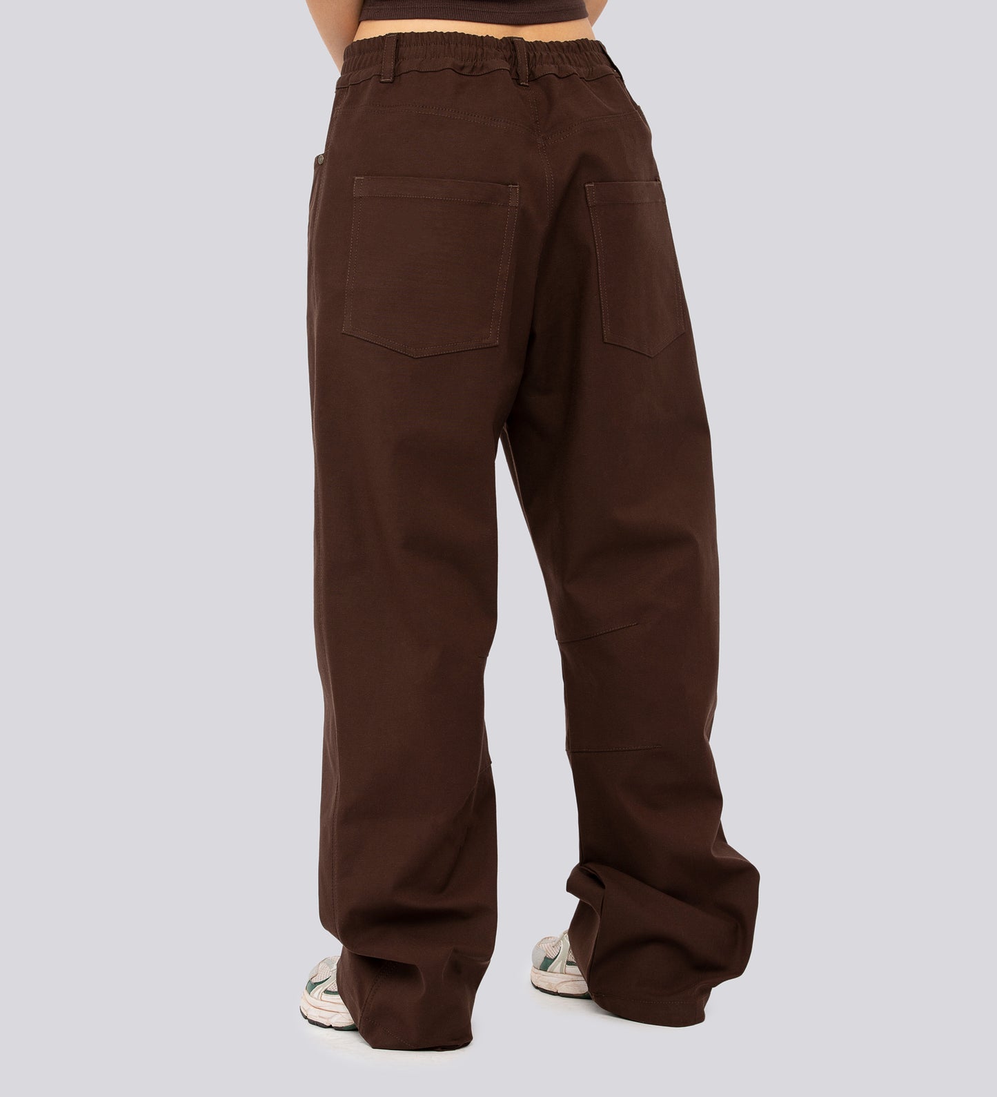 SCORIA BAGGY PANTS – Dark Brown – STREETAN®