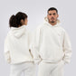 CULT SUPPLY BOXY HOODIE – White