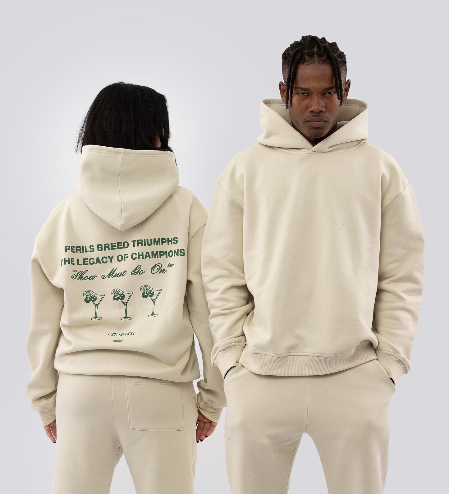 LEGACY HOODIE HOODIE – Cream White