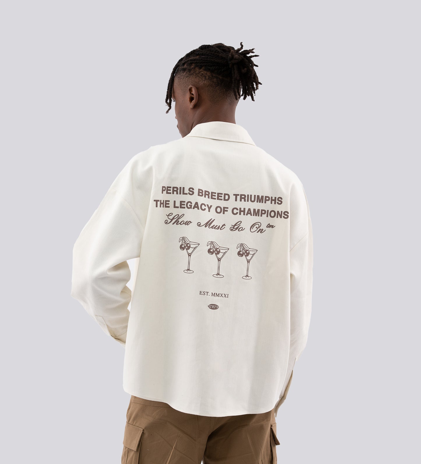 LEGACY HEAVYWEIGHT SHIRT – Off White